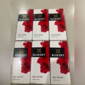 BLUESKY gel polishes 💅🌹